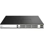 D-Link DXS-3130-28P Switch gestionable L3 de 24 puertos 10G PoE y 4 puertos 10/25G SFP28